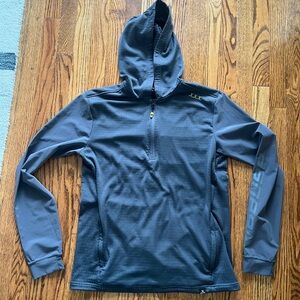 Bauer Hockey Men’s Gray Quarter Zip Size Medium
